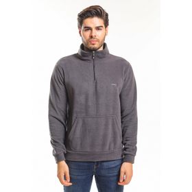 Slazenger Solid Koyu Gri Erkek Sweatshirt