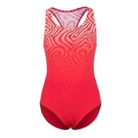 Slazenger Sports Back LD43 Kırmızı Kadın Mayo
