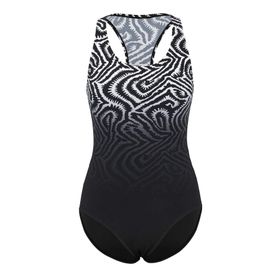 Slazenger Sports Back LD43 Siyah Kadın Mayo