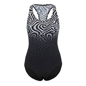 Slazenger Sports Back LD43 Siyah Kadın Mayo