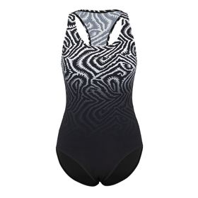 Slazenger Sports Back LD43 Siyah Kadın Mayo