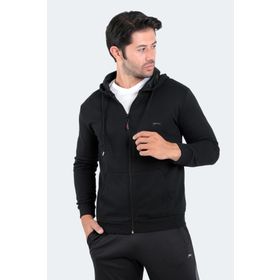 Slazenger Squat Siyah ST12WE260 Erkek Sweatshirt