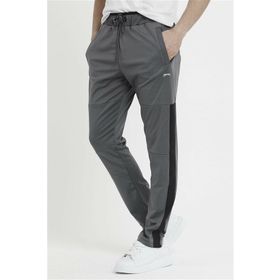 Slazenger ST10PE115 Oxford Koyu Gri Erkek Eşofman Altı