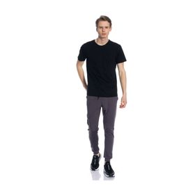 Slazenger ST10TE020 Sander Siyah Erkek T-shirt
