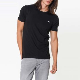 Slazenger ST10TE020 Sander Siyah Erkek T-shirt