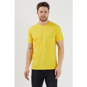 Slazenger ST11TE083 Sander Sarı Erkek T-shirt