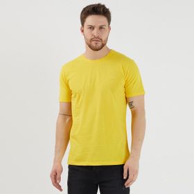 Slazenger ST11TE083 Sander Sarı Erkek T-shirt