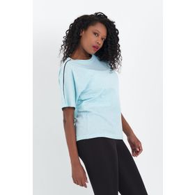 Slazenger ST12TK233-888 Moyna Yeşil Kadın T-shirt