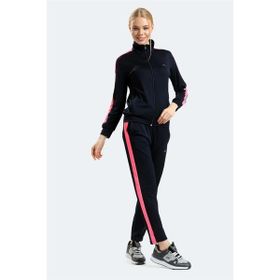 Slazenger ST13EK004-400 Rifle Lacivert Kadın Eşofman Takım