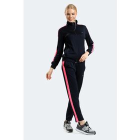 Slazenger ST13EK004-400 Rifle Lacivert Kadın Eşofman Takım
