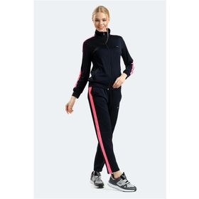 Slazenger ST13EK004-400 Rifle Lacivert Kadın Eşofman Takım