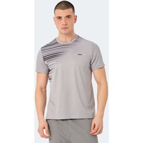 Slazenger ST14TE010 Raven Gri Erkek T-shirt