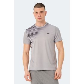 Slazenger ST14TE010 Raven Gri Erkek T-shirt