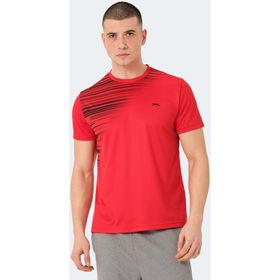 Slazenger ST14TE010 Raven Kırmızı Erkek T-shirt