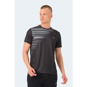 Slazenger ST14TE010 Raven Siyah Erkek T-shirt
