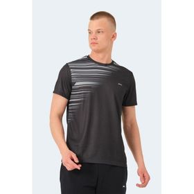 Slazenger ST14TE010 Raven Siyah Erkek T-shirt