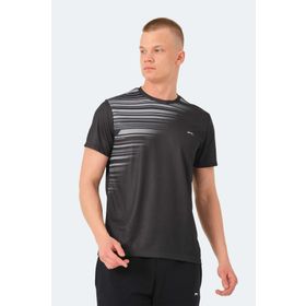 Slazenger ST14TE010 Raven Siyah Erkek T-shirt