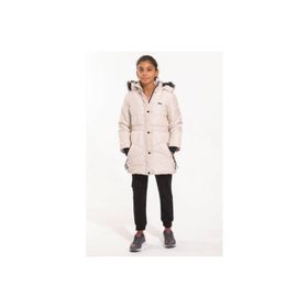 Slazenger ST21JC005 Candy Bej Kız Çocuk Mont