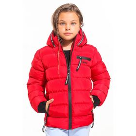 Slazenger ST21JC008 Captain Kırmızı Unisex Çocuk Mont
