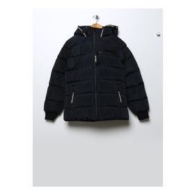 Slazenger ST21JC009-400 Captain Lacivert Erkek Çocuk Mont