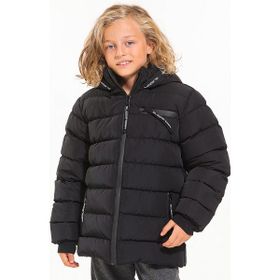 Slazenger ST21JC009 Captain Siyah Unisex Çocuk Mont