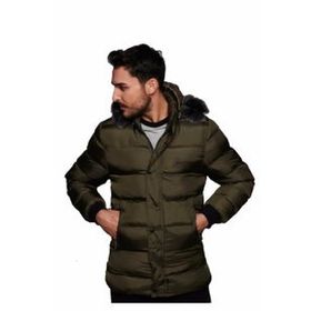 Slazenger ST21JE011 Harshal Erkek Siyah Mont