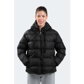 Slazenger ST22JK001 Siyah Brenda Kadın Mont