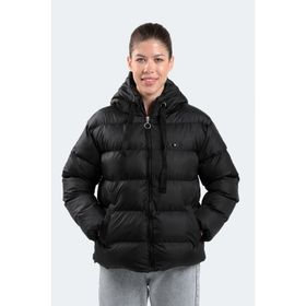 Slazenger ST22JK001 Siyah Brenda Kadın Mont