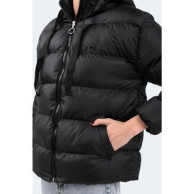 Slazenger ST22JK001 Siyah Brenda Kadın Mont