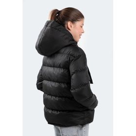 Slazenger ST22JK001 Siyah Brenda Kadın Mont