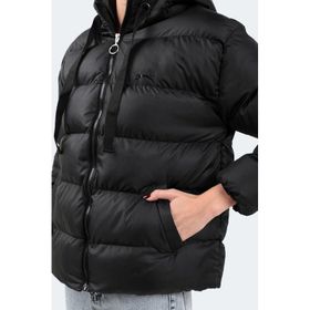Slazenger ST22JK001 Siyah Brenda Kadın Mont