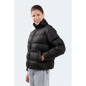 Slazenger ST22JK002-500 Bailey Siyah Kadın Mont