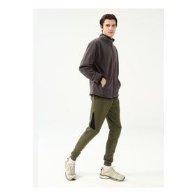 Slazenger ST22PE017-800 KERR Haki Erkek Eşofman Altı