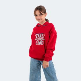 Slazenger ST22WC031 Do Kırmızı Çocuk Sweatshirt