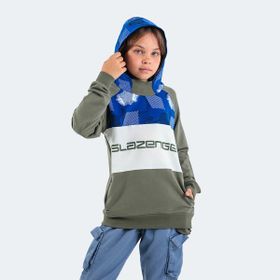 Slazenger ST22WC036 Dragıca Haki Çocuk Sweatshirt