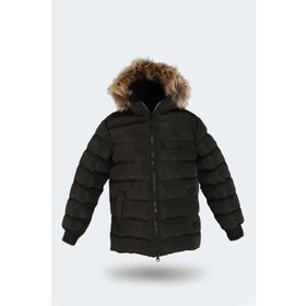 Slazenger ST23JC027-500 Calisto New Siyah Unisex Çocuk Mont