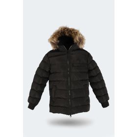 Slazenger ST23JC027-500 Calisto New Siyah Unisex Çocuk Mont