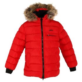 Slazenger ST23JC027 Calisto New Kırmızı Unisex Çocuk Mont