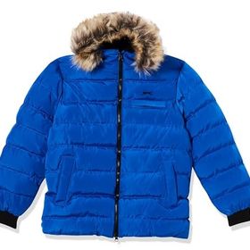 Slazenger ST23JC027 Calisto Saks Mavi Unisex Çocuk Mont