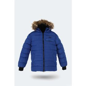 Slazenger ST23JC027 Calisto Saks Mavi Unisex Çocuk Mont