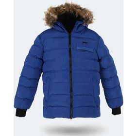 Slazenger ST23JC027 Calisto Saks Mavi Unisex Çocuk Mont