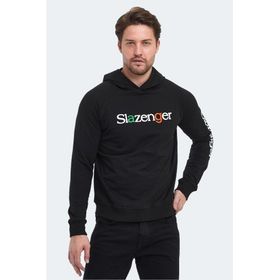 Slazenger ST23WE002 Kadmoss Siyah Erkek Sweatshirt