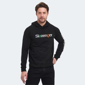 Slazenger ST23WE002 Kadmoss Siyah Erkek Sweatshirt