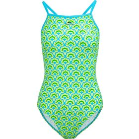 Slazenger Tie Back LD43 Yeşil / Sarı Kadın Mayo