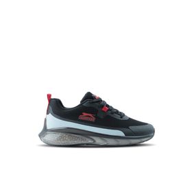 Slazenger Turbo Siyah Kırmızı Erkek Sneaker Ayakkabı