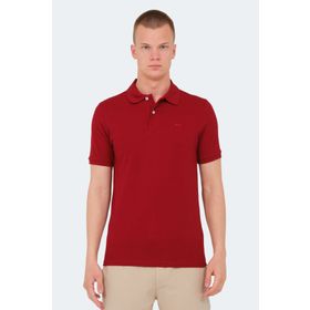 Slazenger Vale KTN Bordo Erkek T-shirt