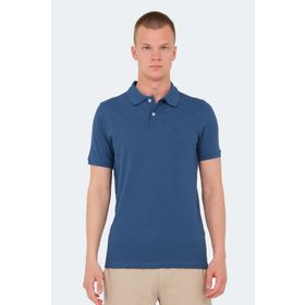 Slazenger Vale KTN Saks Mavi Erkek T-shirt
