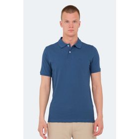 Slazenger Vale KTN Saks Mavi Erkek T-shirt