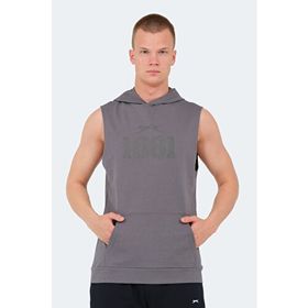 Slazenger Vasilisa Koyu Gri Erkek T-shirt