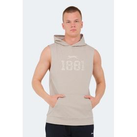 Slazenger Vasilisa Taş Gri Erkek T-shirt
